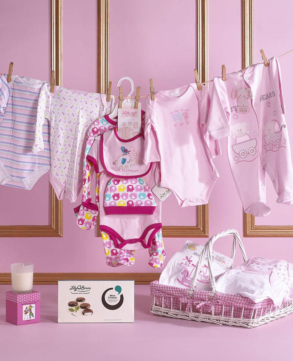 Baby Girl New-Born Bundle Gift Hamper<br/>(Corporate Gifts)